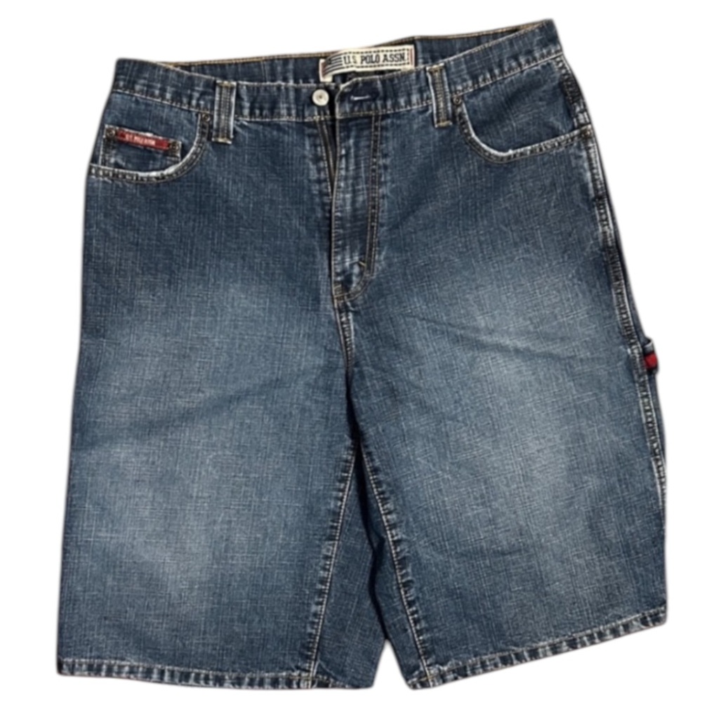 Vintage Y2k U.S. Polo Assn Jean Shorts size 36